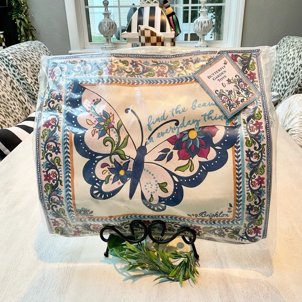 Brighton Butterfly Garden Tote💙NWT💙